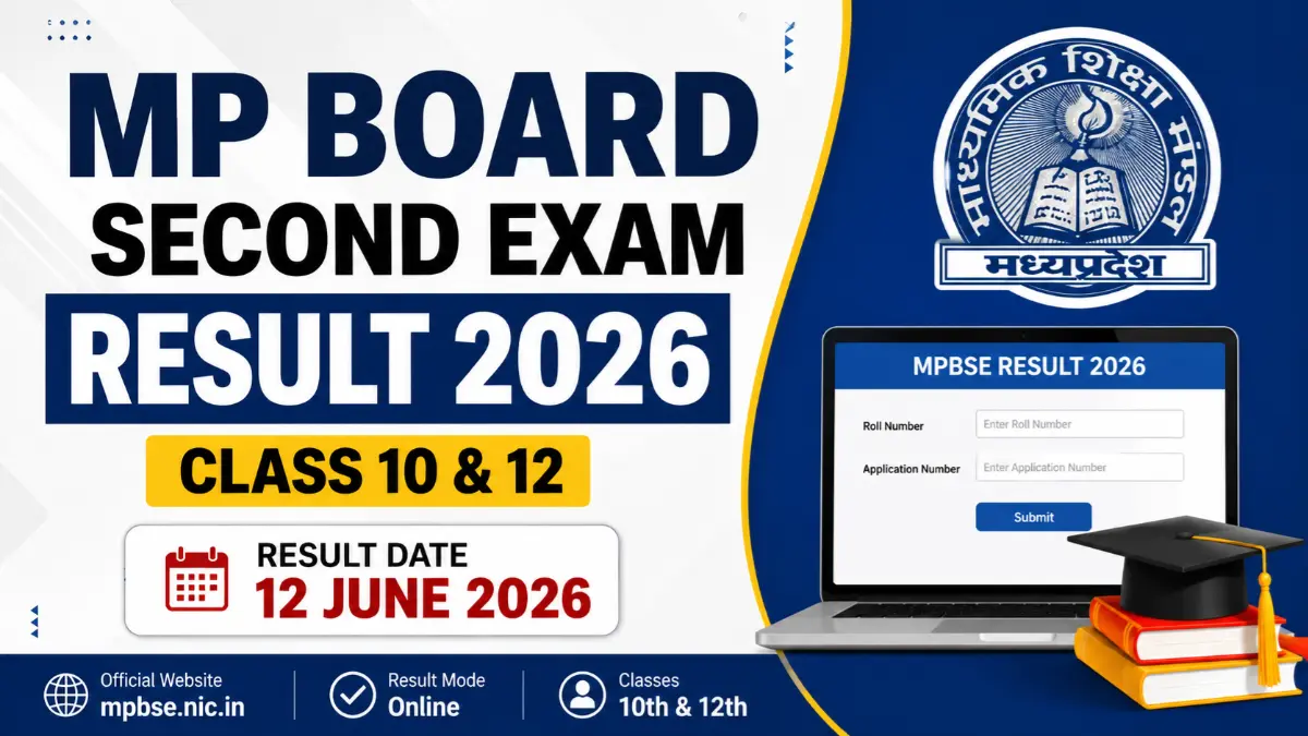Mp board second exam result 2026
